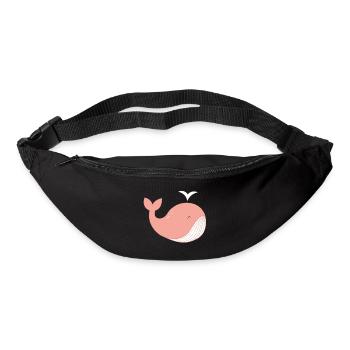 Whale nicht! - Gürteltasche - Schwarz - Vorne