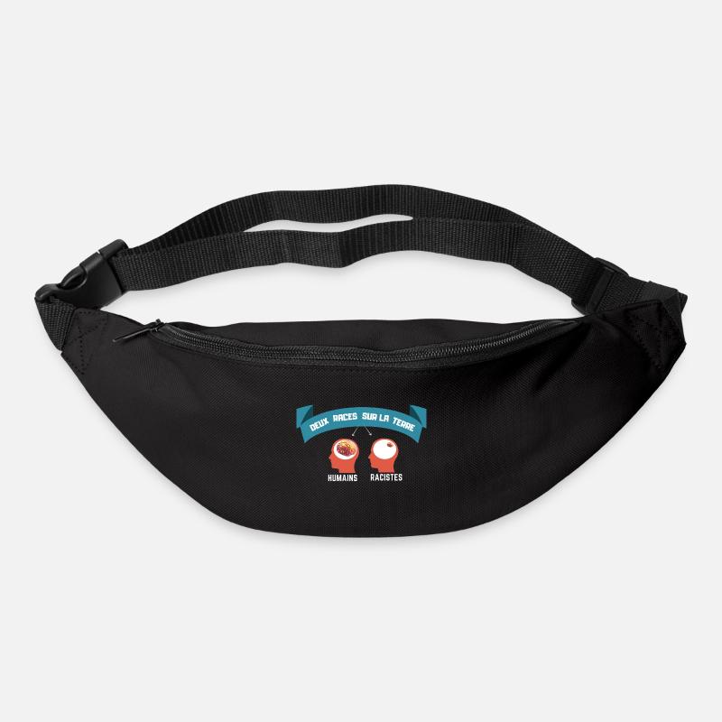 Antirassismus 1 - Gürteltasche - Schwarz