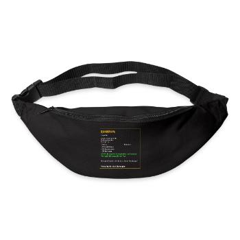 Legendärer Hundepapa Legendär Hund Tiere - Gürteltasche - Schwarz - Vorne