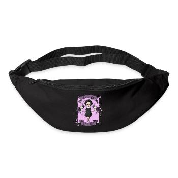 Touch me and you die - Gürteltasche - Schwarz - Vorne