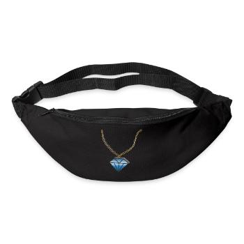 Chain Diamond - Bum bag - black - Front