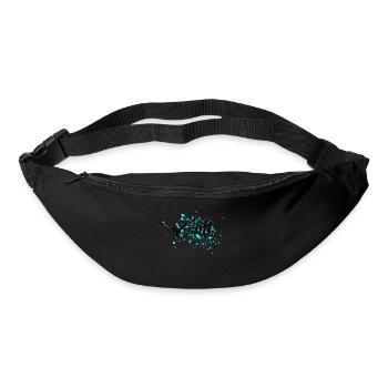 Getauft Taufe - Gürteltasche - Schwarz - Vorne