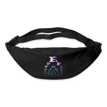 eye test - Bum bag - black - Front