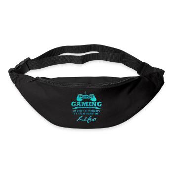 Gaming - Bum bag - black - Front