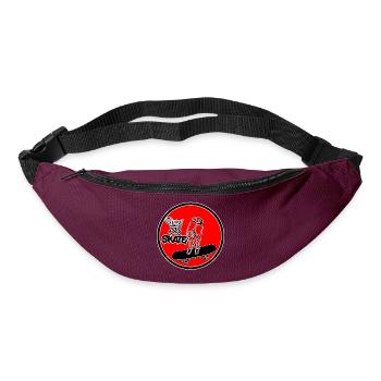 Skate Or Die - Bum bag - burgundy - Front