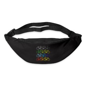 Vélo sport d'été - Sac banane - noir - Devant