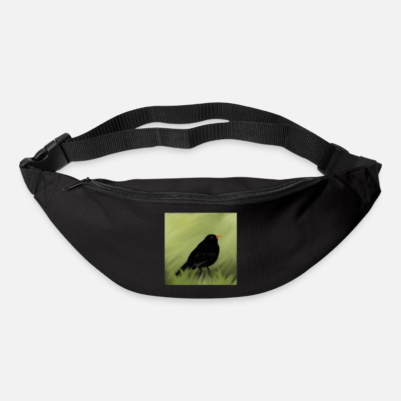 merle - Sac banane - noir