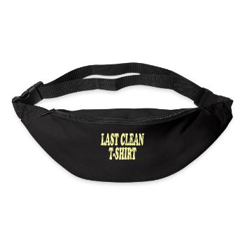 Want to express you loves being Clean? "Last - Bum bag - black - Front
