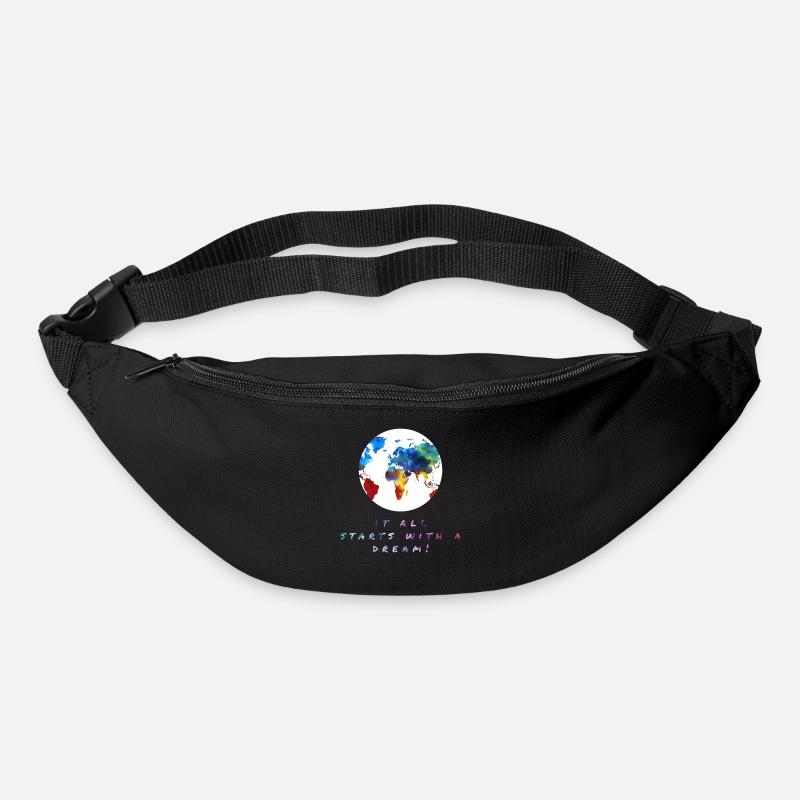 Le tour du monde! , Le tour du monde! - Sac banane - noir