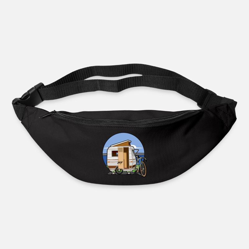 Wohnwagen - Gürteltasche - Schwarz