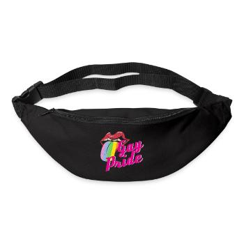LGBT - Gürteltasche - Schwarz - Vorne
