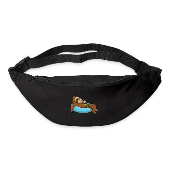 Faultier Lifestyle - Gürteltasche - Schwarz - Vorne