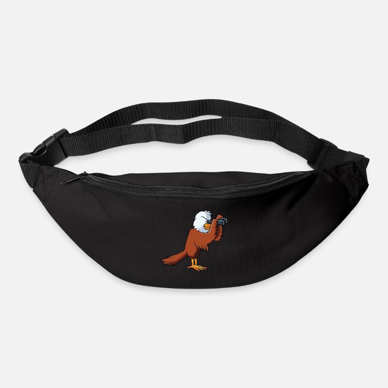 With eagle eyes - Bum bag - black