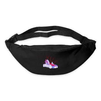 Lambo Aventador Storm Red - Bum bag - black - Front
