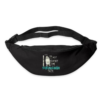 manchot - Sac banane - noir - Devant