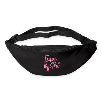 Cadeau fille bébé fille - Sac banane - noir - Devant