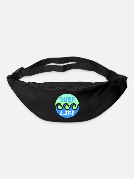 Surfen - Gürteltasche - Schwarz