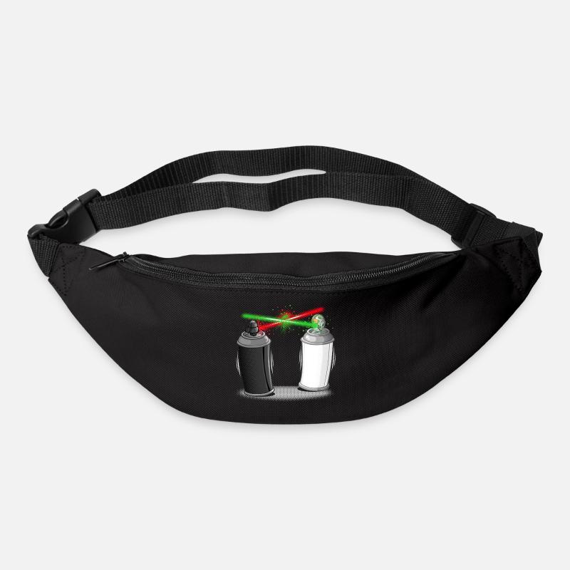 Graffiti wars - Gürteltasche - Schwarz