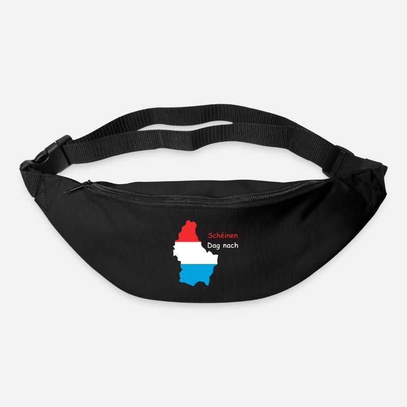 Luxemburg - Gürteltasche - Schwarz