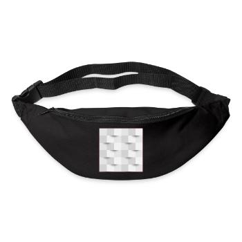 illusion d'optique - affiche - Sac banane - noir - Devant