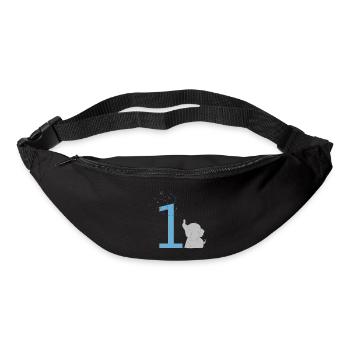anniversaire Elephant - Sac banane - noir - Devant