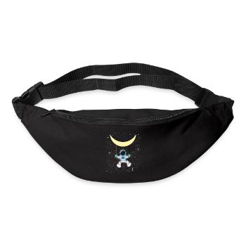 Êtesvous un fan de l'astronomie? Un astronaute - Sac banane - noir - Devant