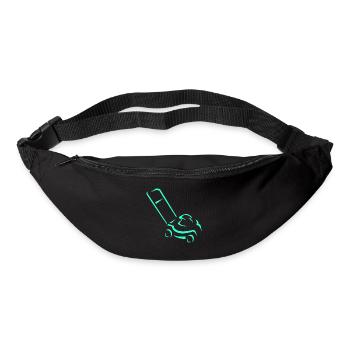 Rasenmäher - Gürteltasche - Schwarz - Vorne