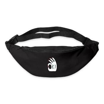 C'est ok la main - Sac banane - noir - Devant