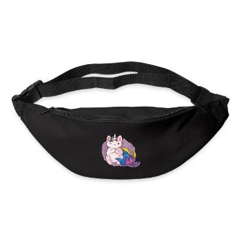 Kitty Katacorn Einhornkatze - Gürteltasche - Schwarz - Vorne