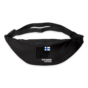 Finnland - Gürteltasche - Schwarz - Vorne