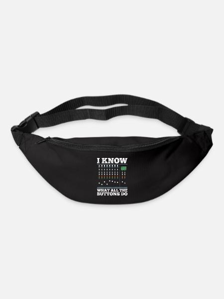 Sound Engineer t-shirt - Bum bag - black