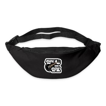 Rock'n'Roll-Musik, Musikstil, Musiker * - Gürteltasche - Schwarz - Vorne