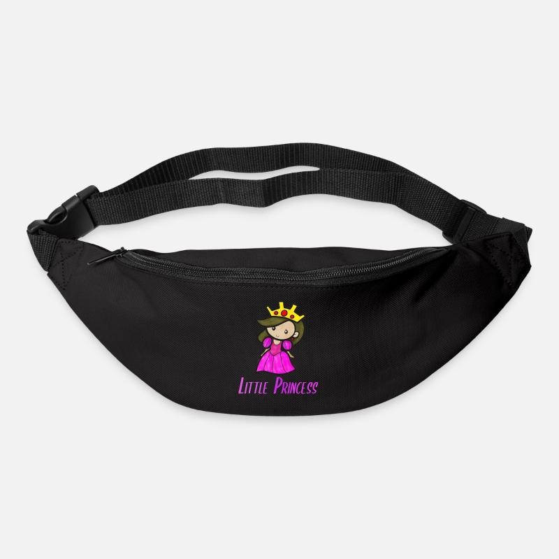 Pink Little Princess - Gürteltasche - Schwarz