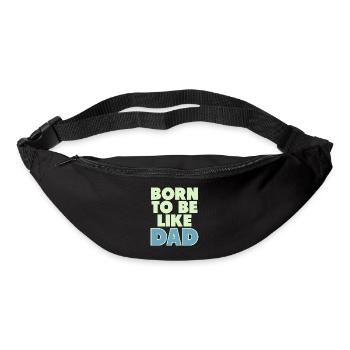 Père et fils - Sac banane - noir - Devant