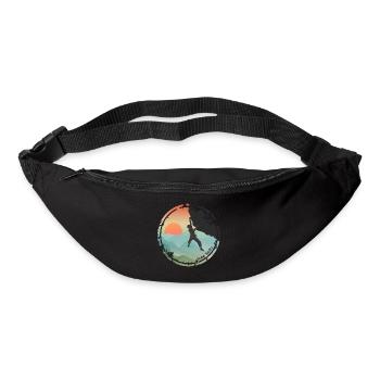 Climber free solo - Gürteltasche - Schwarz - Vorne