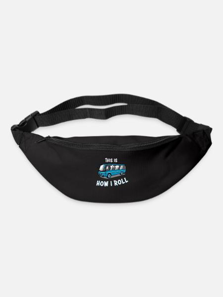 Bus driver bus - Bum bag - black