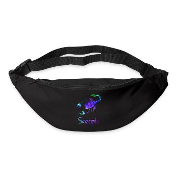 Skorpion - Gürteltasche - Schwarz - Vorne
