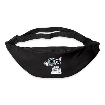 Ich sehe dich / Pflege - Gürteltasche - Schwarz - Vorne