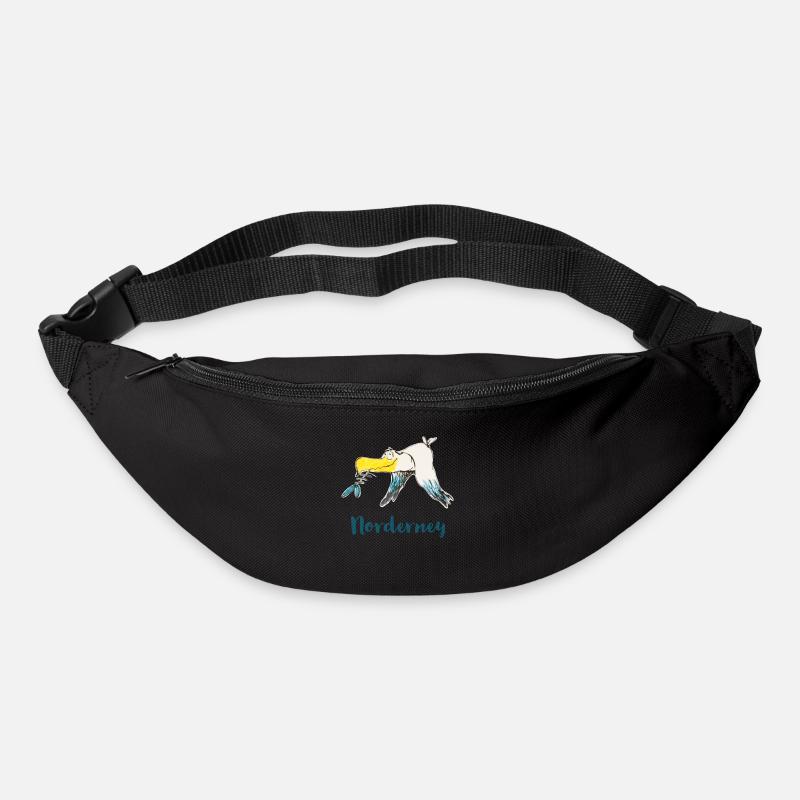 Drôle De Norderney Moewe - Sac banane - noir