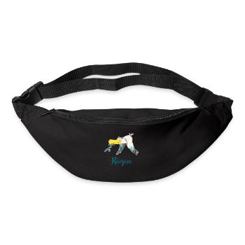 Rügen Möwe - Gürteltasche - Schwarz - Vorne