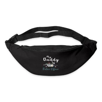 Officier de police - Sac banane - noir - Devant