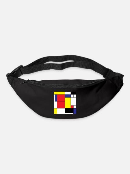 Mathe-Symbole Moderne Kunst Vintage-Geschenkidee - Gürteltasche - Schwarz