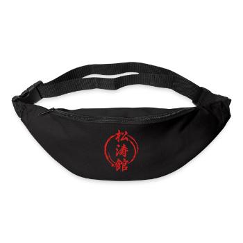 Kampfsport Shotokan Karate Karate Tattoo Geschenk - Gürteltasche - Schwarz - Vorne