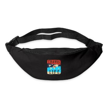 Travel - Gürteltasche - Schwarz - Vorne
