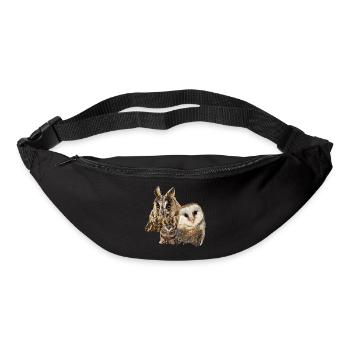 Owls - Bum bag - black - Front