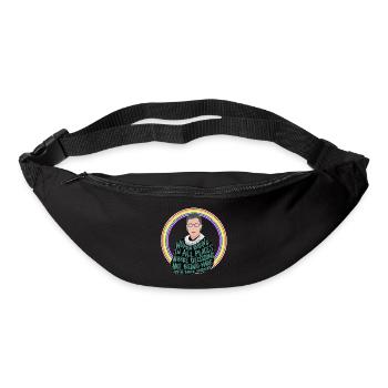 Politik USA Demokraten - Gürteltasche - Schwarz - Vorne