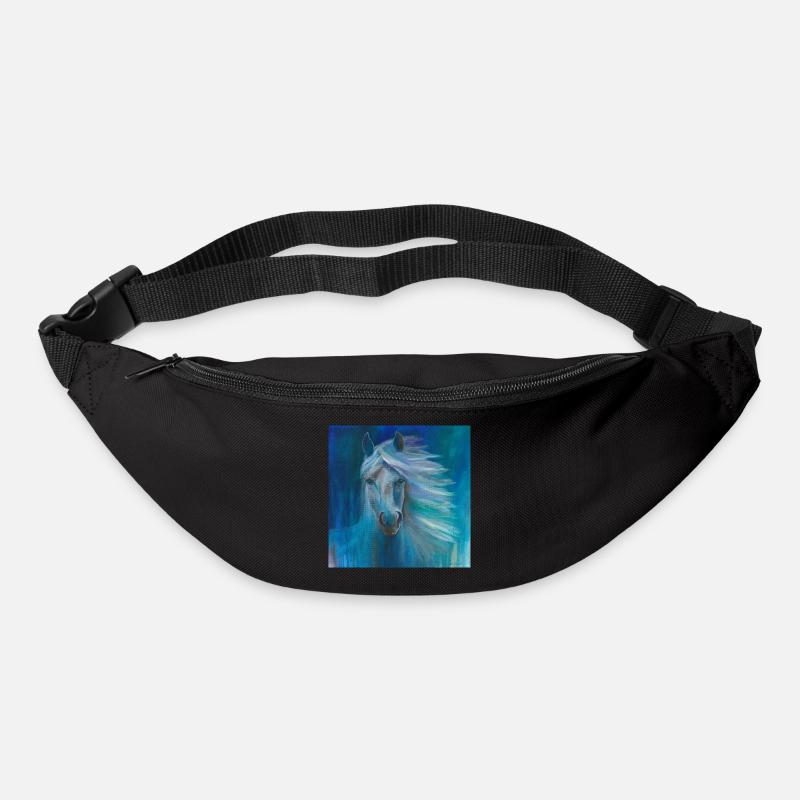 Aragon, pferd, paard, horse, Caballo, cheval - Gürteltasche - Schwarz