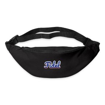 Fidel surname first name name day Spain Cuba - Bum bag - black - Front