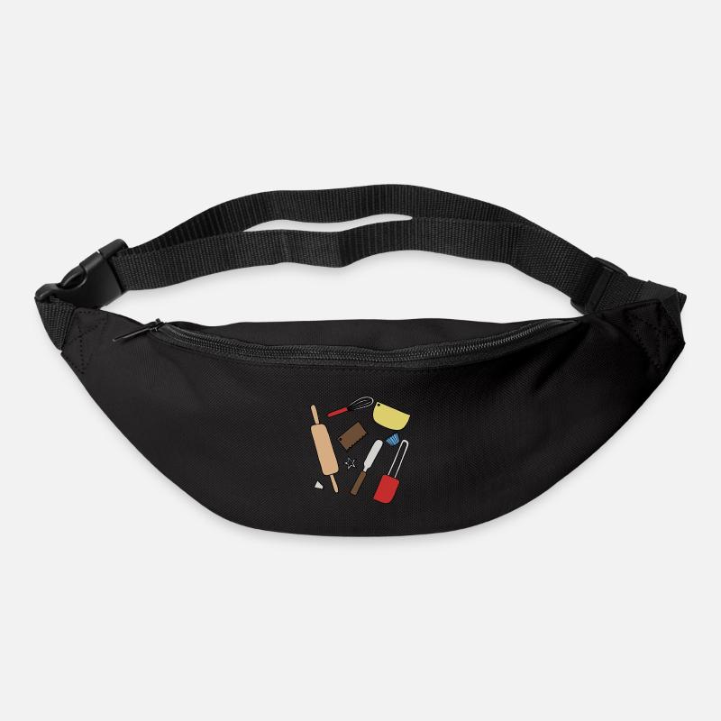 Confiseur Baker Bake Cake Cafe Confectioner - Sac banane - noir