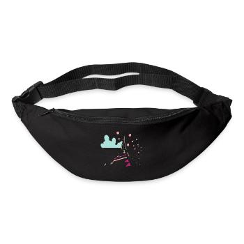 Eiffel Tower - Bum bag - black - Front